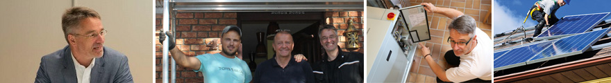 Torsten Werther im Gespräch und bei der Arbeit Torsten Werther im Gespräch und bei der Arbeit